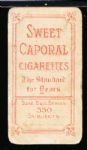 1909-11 T206 Bb- Milan, Washington- Sweet Caporal 350 back.