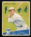 1934 Goudey Baseball- #13 Frank Frisch, Cardinals