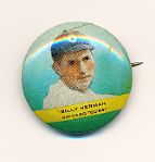 1932 Orbit Gum Pins Unnumbered- Billy Herman, Cubs