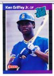 1989 Donruss Bsbl. #33 Ken Griffey, Jr. RC- 5 Cards