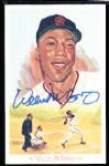 1989 Perez-Steele Celebration Bsbl. Postcard- #31 Willie McCovey- Autographed