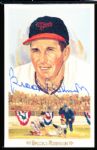1989 Perez-Steele Celebration Bsbl. Postcard- #35 Brooks Robinson- Autographed