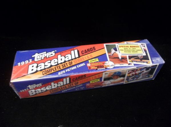 1993 Topps Bsbl.- 1 Complete Hobby Factory Set of 847 Cards