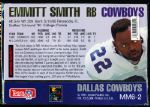 1994 Action Packed Mammoth Ftbl.- Emmitt Smith, Cowboys- 2 Diff. Cards