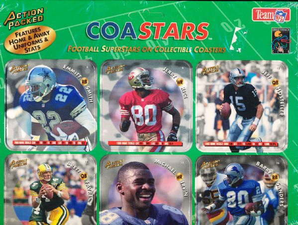 1994-97 Emmitt Smith Clean-Up Oversized Card Lot- 7 Asst., 6 Diff. Cards