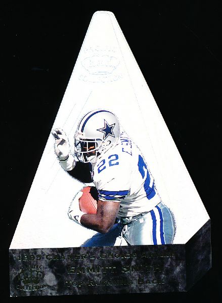 1995 Crown Royale Ftbl. “Cramer’s Choice Jumbo” #CC-2 Emmitt Smith, Cowboys