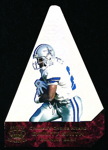 1996 Crown Royale Ftbl. “Cramer’s Choice Jumbo” #CC-8 Emmitt Smith, Cowboys