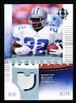 2007 Ultimate Collection Ftbl. “Ultimate Game Patch” #ES Emmitt Smith, Cowboys- #15/99