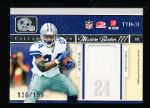 2008 Donruss Elite Ftbl. “Throwback Threads Dual” #31 Emmitt Smith/ Marion Barber, Cowboys