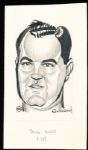 Murray Olderman Original Drawing- Doug Ford, Golf