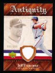 2007 Artifacts Bb- “Antiquity Artifacts”- #AA-JF Jeff Francoeur, Braves- #101/199