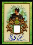 2007 Artifacts Bb- “MLB Apparel Autographs”- #MLB-AT Garrett Atkins, Rockies- #9/55 Made!