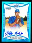 2008 Bowman Chrome Prospects Bb- “Blue Refractor”- #BCP261 Michael Watt AU RC, Dodgers- #102/150