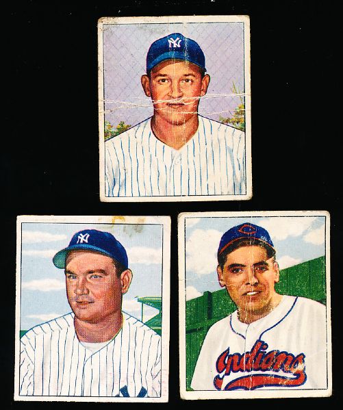1950 Bowman Baseball- 4 Cards