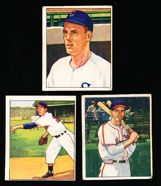 1950 Bowman Baseball- 16 Diff.