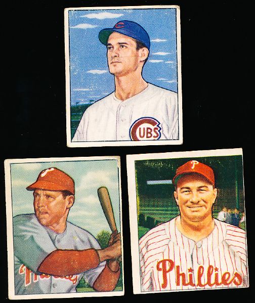 1950 Bowman Baseball- 16 Diff.