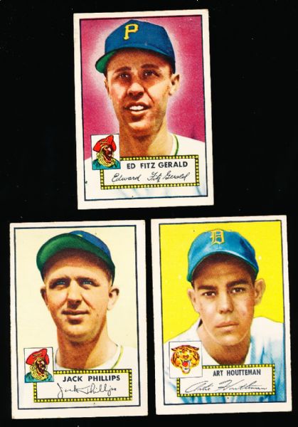 1952 Topps Baseball- 14 Diff.