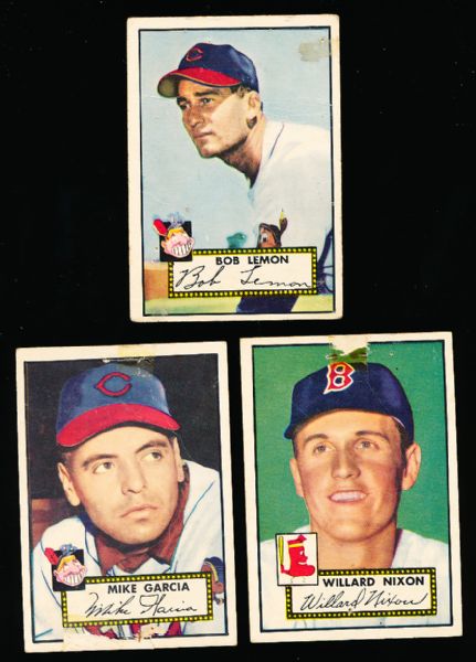 1952 Topps Baseball- 15 Diff.