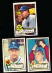 1952 Topps Baseball- 10 Diff.