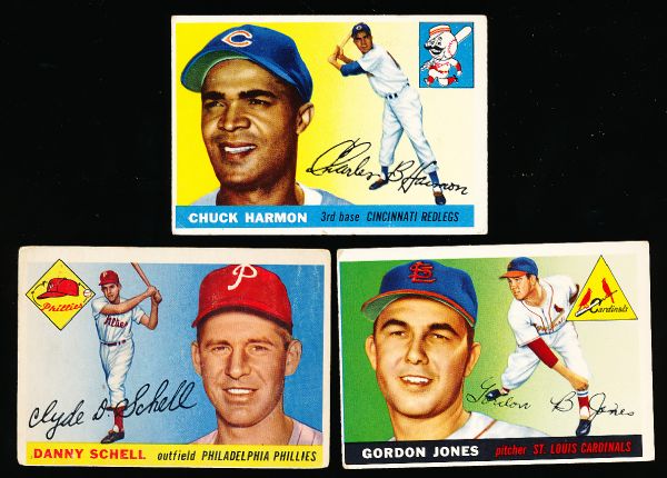 1955 Topps Baseball- 20 Diff.