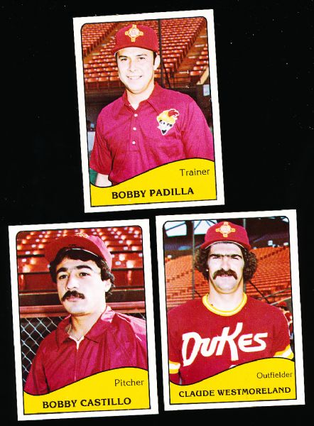 1979 TCMA- Albuquerque Dukes Set of 23