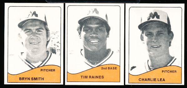 1979 TCMA Minor League Baseball- Memphis Chicks Set of 24