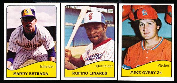 1979 TCMA Minor League Baseball- 3 Sets