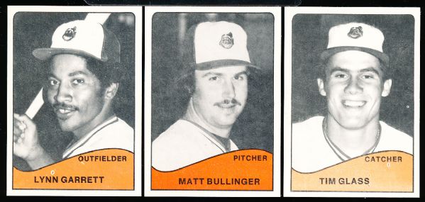 1979 TCMA Minor League Baseball- Waterloo Indians Set of 36