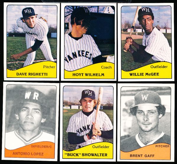 1979 TCMA Minor League Baseball Sets- 3 Sets