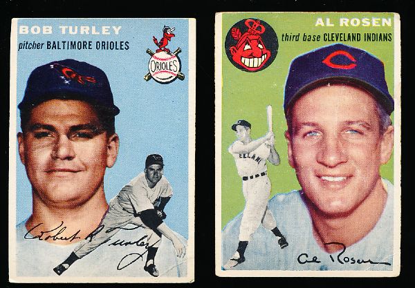 1954 Topps Bb- 14 Diff.