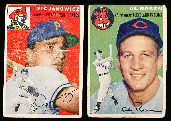1954 Topps Bb- 20 Diff.