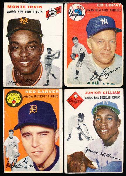 1954 Topps Bb- 20 Diff.