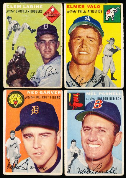 1954 Topps Bb- 13 Diff