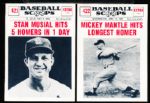 1961 Nu Card Bb Scoops- 2 Cards