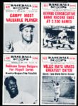 1961 Nu Card Bb Scoops- 15 Diff.