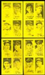 1980? Baseball 4 in Exhibit- Yellow Collector Issue Set? of 16