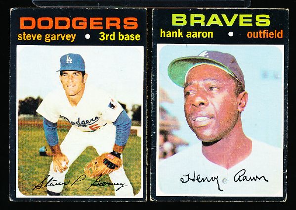 1971 Topps Bb- 2 Stars
