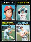 1971 Topps Bb- 20 Diff. Hi#’s