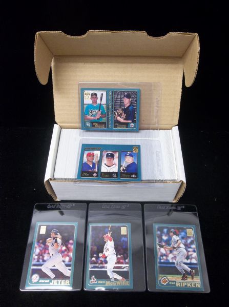 2001 Topps Baseball Series #1 Complete Set of 405