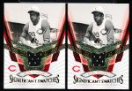 2004 SP Legendary Cuts Bb- “Significant Swatches”- #SS-FR Frank Robinson, Reds- 2 Cards
