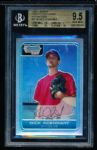 2006 Bowman Chrome Prospects Bb- “Refractor”- #BC18 Nick Adenhart, Angels- #35/500