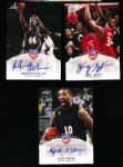 2012 Leaf Basketball- “Autographs”- 3 Diff.