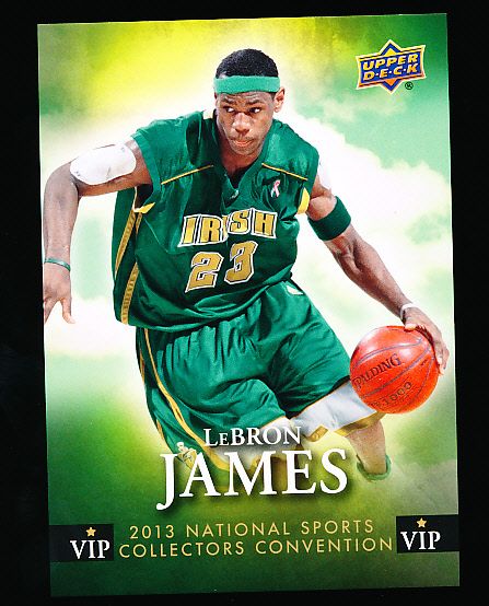 LeBron James Signed St. Vincent - St. Mary High School Jersey (UDA