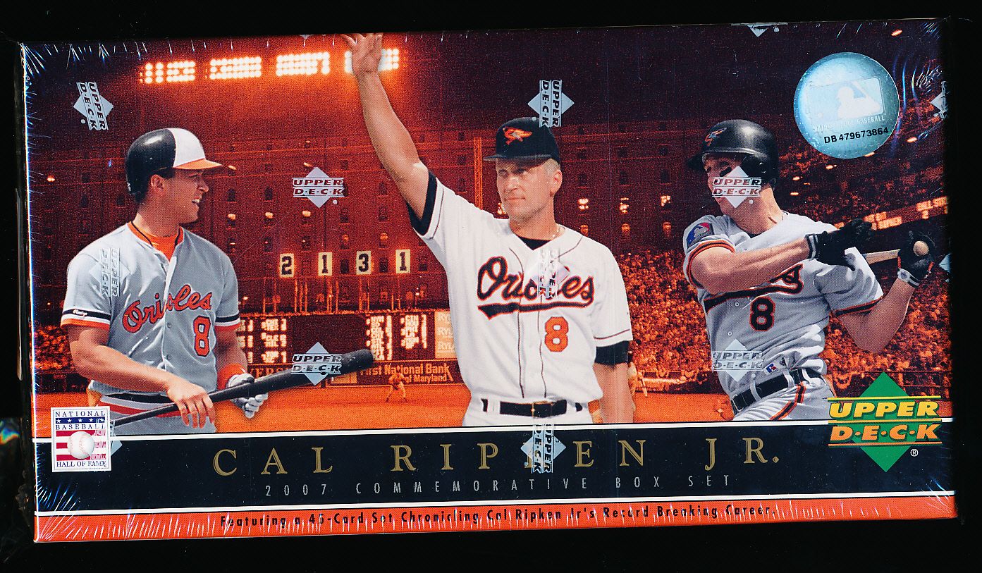 2007 Commemorative Box Set Cal Ripken Jr 2007 Commemorative Box Set Cal Ripken Jr