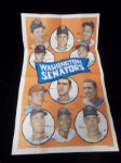 1969 Topps Baseball Team Posters- #23 Washington Senators