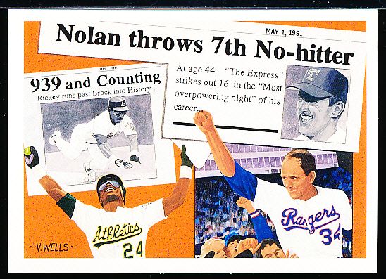 Nolan Ryan's 7th no-hitter, 24 years ago today