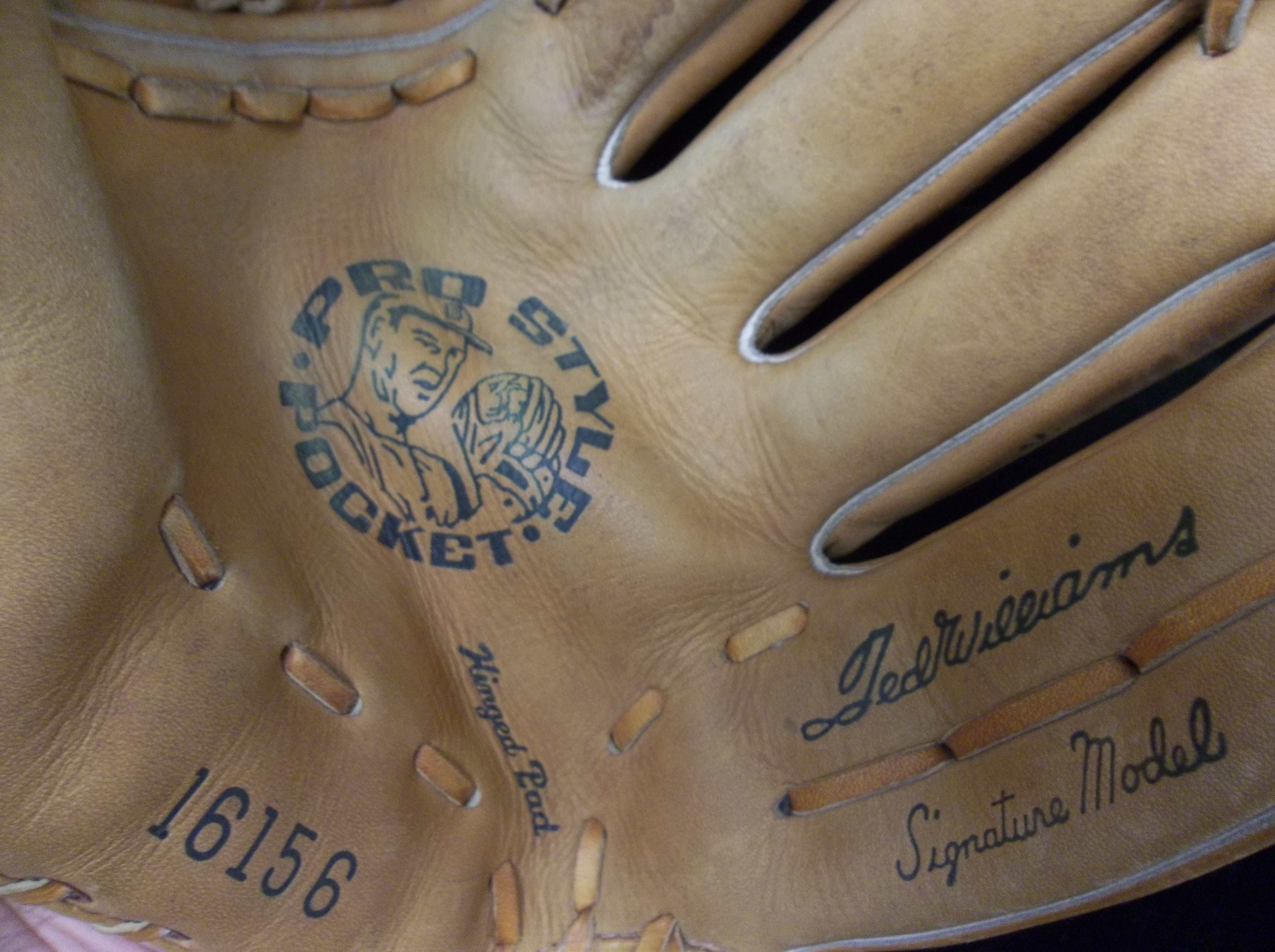 Ted williams sears cheap roebuck baseball glove