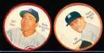 1962 Salada Baseball Coins- 4 Diff.
