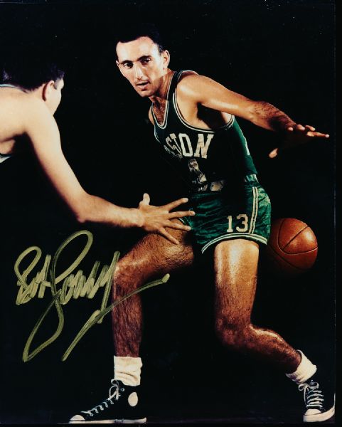 Bob Cousy Autographed Color 8” x 10” Bskbl. Photo