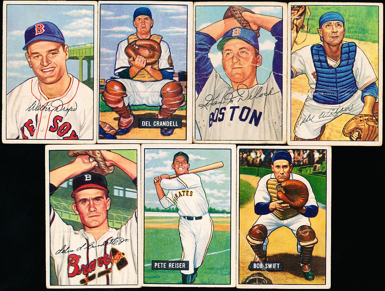 Lot Detail Bowman Baseball 7 Cards